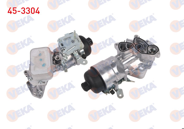 VEKA 45-3304 | Yağ Soğutucusu Komple Braketlı Contalı Euro 6 301 1.6 Bluehdı 14-19 / 308 II 1.6 Blue HDI-13-21 / 508 1.6 Blue HDI 14-18 / 3008 1.6 Blue HDI 13-16 / 5008 1.6 Blue HDI 13-16 / C-Elysee 1.6 Blue HDI 14-16