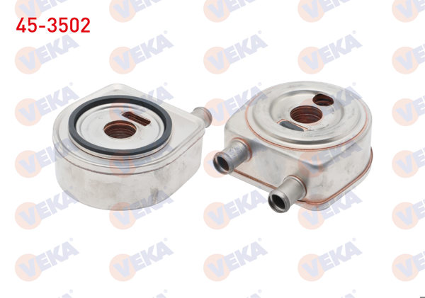 VEKA 45-3502 | Yağ Soğutucusu Tek Renault Kangoo 1.9 D 1998-2008 / Megane I-Scenic I 1.9 Dt 1996-2003 / R19-Laguna I 1.9 D 1988-2001 / Mitsubishi Carisma 1.9 Dıd 1995-2006 / Suzuki Grand Vitara II 1.9 Ddıs 2005 -