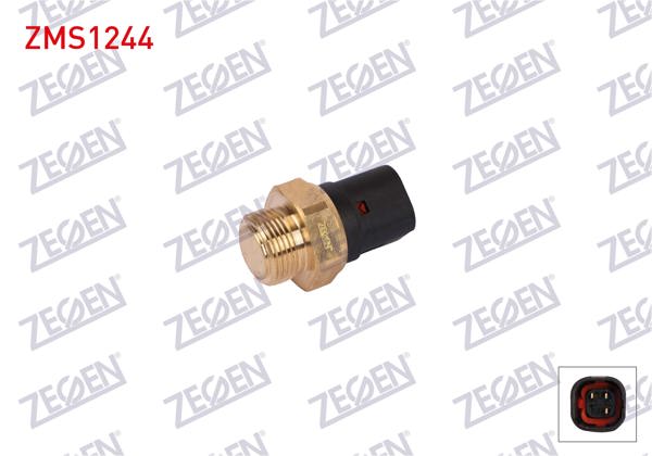 ZEGEN ZMS1244 | Fan Müşürü (87-77 C / 92-82 C) Renualt Scenic 1999-2003 / Megane 1996-2003 / Laguna 1995-2001