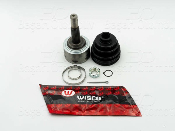 WISCO 2163076-00 | Aks Kafası Dıs (Abssız 22X28x52 Uzunluk:152,5mm) Opel Corsa A 1.0 .1.2 1.3 1.4 82-93
