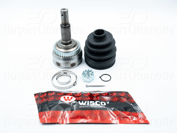 WISCO 2163162-00 | Aks Kafası Dıs (ABS li 33X25x52 Uzunluk:170mm 43T) Opel Vectra A 88-92