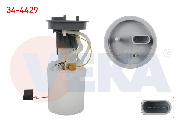 VEKA 34-4429 | Yakıt Depo Şamandırası 0.5 Bar Volkswagen Passat (3B3) 1.9 TDI (Avb) 2000-2005 / 2.0 TDI (Bgw-Bhw) 2000-2005 / Skoda Superb (3U4) 1.9 TDI (Avb) 2002-2010