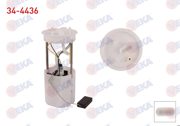 VEKA 34-4436 | Yakıt Depo Şamandırası 4 Bar Volkswagen Touran 1.4 TSI 2010-2015 / Touran 1.6 FSI 2003-2007
