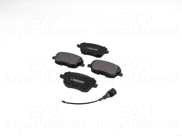 WINPOWER 6Q0698151A | Fren Balatası Ön VW Polo Seat Ibiza Skoda Fabia 1.2 1.4 1.9 TDI 99 >