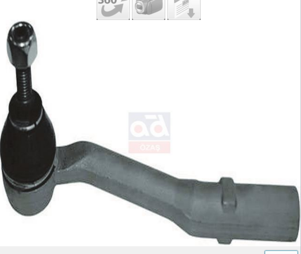ORJİN 02217 | Rot Başı Sol Citroen C3 II/III DS3 09>