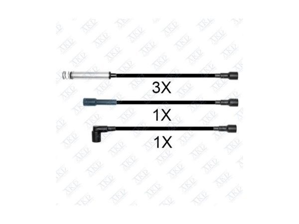 AKD 1034 | 1612537 Buji Kablosu Vectra A 93 / 95 2.0 8V | 1 Adet