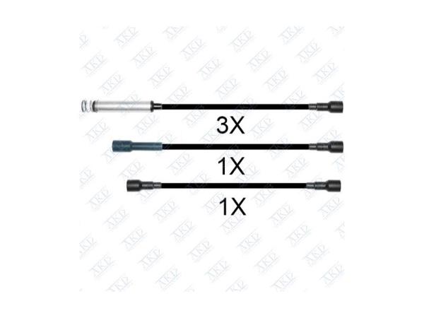 AKD 1037 | Buji Kablo Takımı Omega A Frontera A20se C20ne 86 > 94
