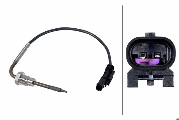 HELLA 6PT358226491 | Egzoz Sıcaklık Sensörü Alfa Romeo Giulietta 1.6 Jtdm 2.0 Jtdm Fiat 500X Doblo Tı