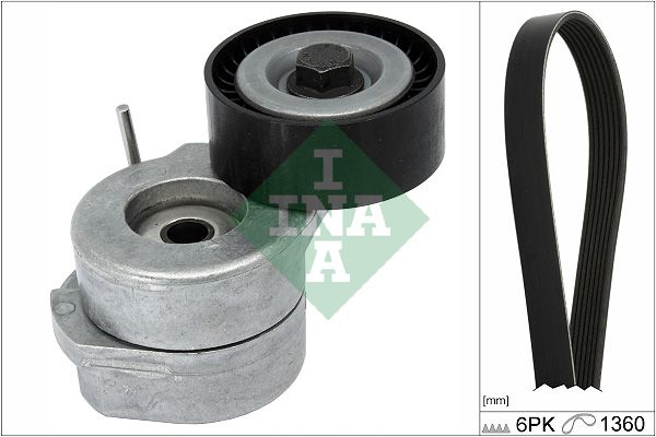 INA 529029310 | V Kayış Tk 07 > Astra.J-Corsa.D.E 1.3Cdti