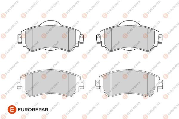 EUROREPAR 1686269880 | Erp Ön Fren Balata (129mm) C4 Ds4