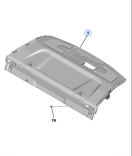 MOPAR (PSA) 98417014ZD | Giydirme