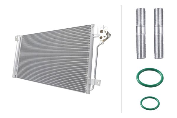 HELLA 8FC 366 221-231 | Klima Radyatörü T5 04-10 T5 4.Eki