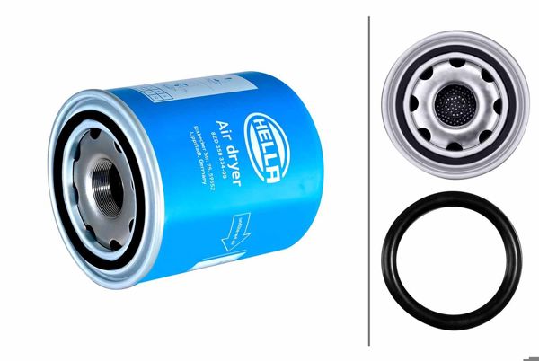 HELLA 8ZD358334-091 | Hava Kurutucu Filtre Man Tgs-Tgx I Tgs-Tgx II Euro 6