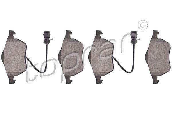 TOPRAN 103758 | Fren Balatası Ön Audi A6 1.8 94-97
