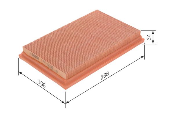 BOSCH 1457433083 | Hava Filtresi Fiesta IV 96 > 02 1.0 1.25 16