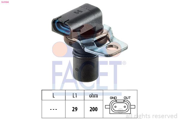 FACET 9.0104 | Hız Sensörü Ford Mondeo I 93 > 00