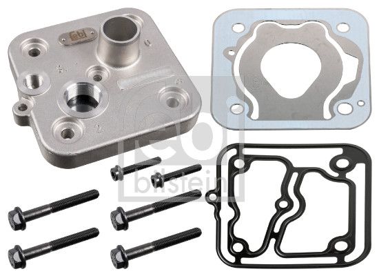 FEBI BILSTEIN 176993 | Kompresor Silindir Kapağı Komple Mercedes Axor Atego Om904 906 Tek Silindir Em.