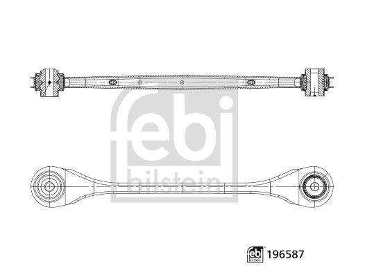 FEBI BILSTEIN 196587 | Denge Kolu Arka Sağ Üst BMW X3 G01 X4 G02 18 >