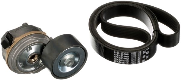 GATES K018PK1635HD | Kanallı Kayış Seti Man Tga 04 Tgs 07 Tgx 12