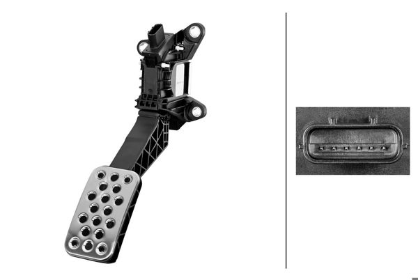 HELLA 6PV011673-121 | Gaz Pedalı Pozisyon Sensörü Honda Civic H.B. 2.0 Type-R 17 > 22 Fk8