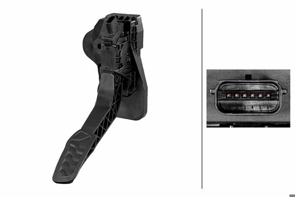 HELLA 6PV935195-001 | Gaz Pedalı Komple V362-V363 19 >