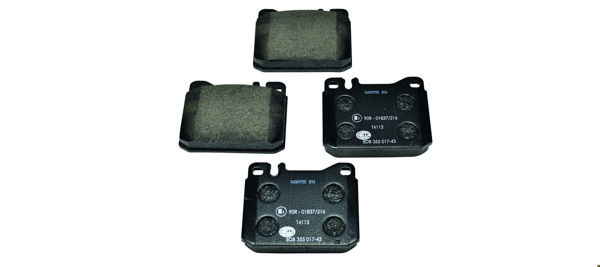 HELLA 8DB355017-431 | Fren Balatası Ön W123 80 > 85 C123 77 > 85 W126 85 > 91 C126 85 > 91 R107 80 > 85