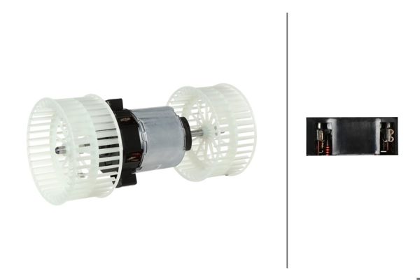 HELLA 8EW366400-131 | Kalorifer Motoru Mercedes Actros Mp 2 3 1841 1840 1848 1858 1860