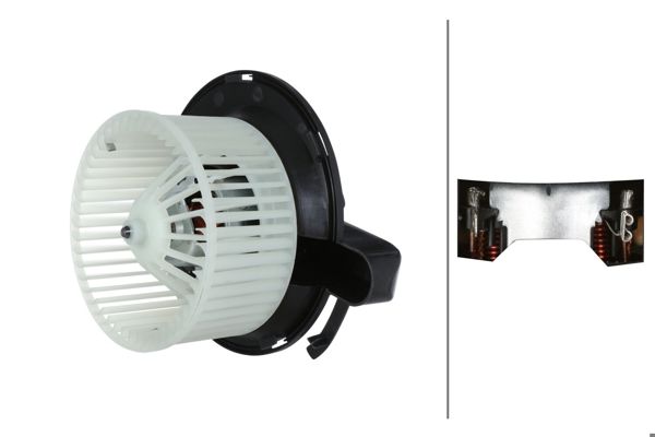 HELLA 8EW366400-151 | Kalorifer Motoru Mercedes Atego Axor 1517 1518 2523 2528