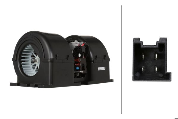 HELLA 8EW366400-181 | Kalorifer Motoru Man Tga / Tgl / Tgm / Tgs / Tgx