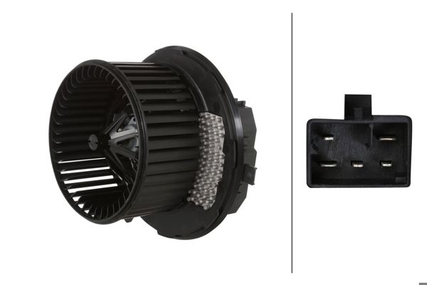 HELLA 8EW366400-411 | Kalorifer Motoru Audi A3 Tt Seat Altea Leon Toledo III Skoda Octavia VW Caddy III Eos Golf Plus Golf