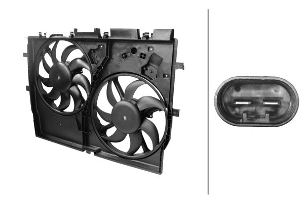 HELLA 8EW366420-171 | Fan Motoru Boxer III Jumper III 22Dt Puma C81 110Ps C96 130Ps C110 150Ps Ducato III 2,2Hdı 100Bg Kl