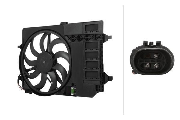 HELLA 8EW366420-591 | Fan Komple Mini R50 R52 R53