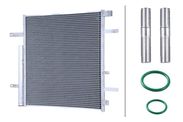 HELLA 8FC366220-081 | Klima Radyatörü Radyatoru (Klima) Atego 2 3 1718 1723 1730 1724 2013 Sonrası