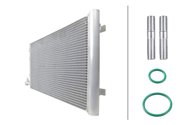 HELLA 8FC366221-121 | Klima Radyatörü Megane III 09 > Fluence 09 > Scenic III 09 > (690X347x16)