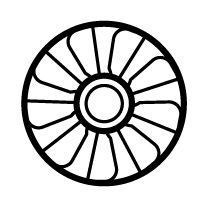 NRF 49868 | Vantilatör Pervanesı (13 Kanat) Mercedes Actros Mp4 / Mp5 Om 471 11 >