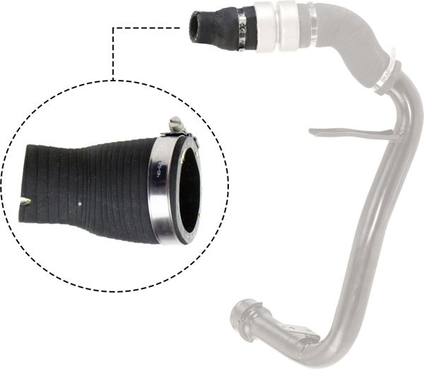 RAPRO R15399 | Turbo Hortumu (Büyük Metal Boru Hariç) Ducato III Boxer III 2.2Jtd / 110-120 Hp 06 >