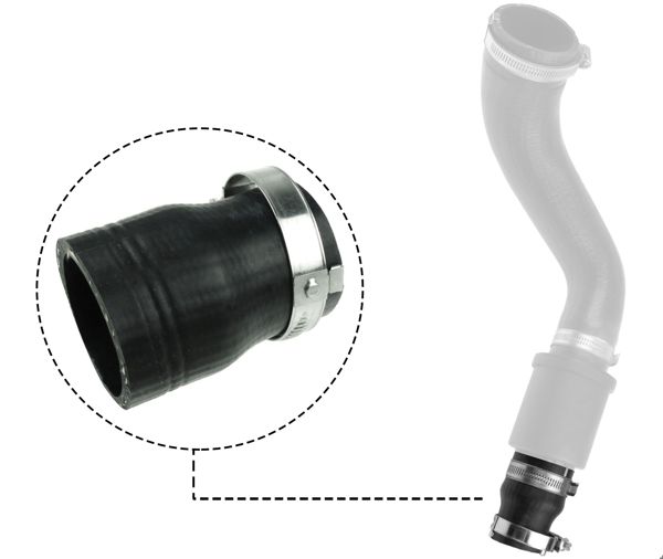 RAPRO R16226 | Turbo Hortumu (Küçük Plastik Parca) Ford Transit V347 2.2 TDCI 11 >