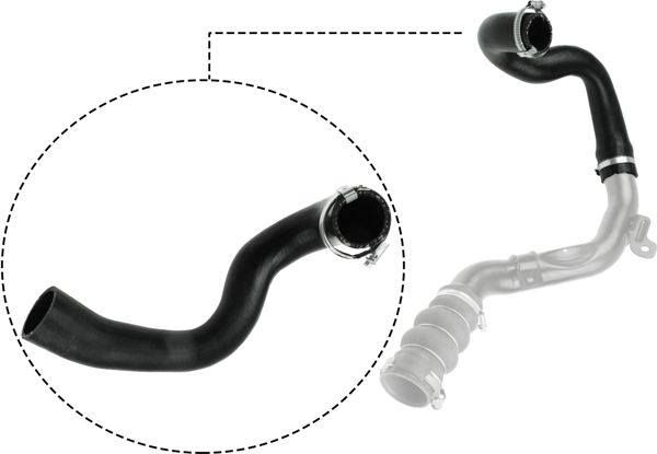 RAPRO R16241 | Turbo Intercooler Hortumu Connect 1.8 TDCI 110Ps 06 > 13