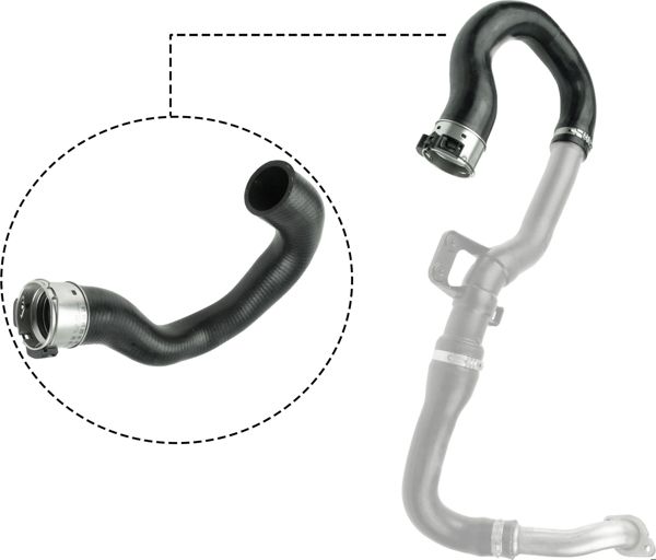 RAPRO R18351 | Turbo Hortumu (Metal Uclu) Corsa D 1.3 CDTI Z13dtj 06 > 14