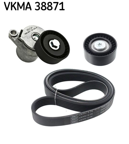 SKF VKMA38871 | V Kayışı Seti BMW F10 F20 F30 F25 F26 B47