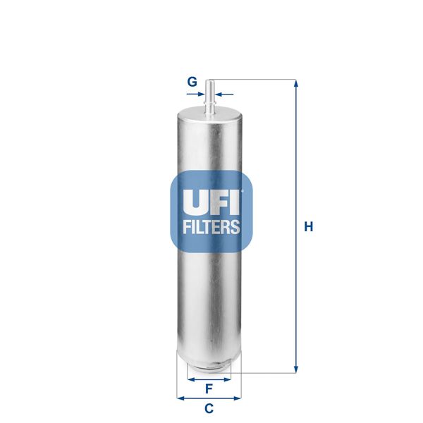 UFI 31.952.00 | Yakıt Filtresi BMW F20 F30 F22 F32 F34 F36 Mini R60 R61