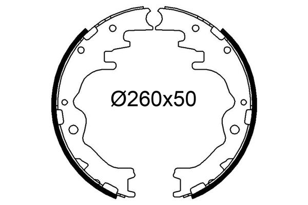VALEO 564302 | Fren Pabuclu Balatası Mazda Mpv B2500 97 >