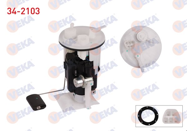 VEKA 34-2103 | Yakıt Depo Şamandırası Sensörlü Hyundai Getz (Tb) 1.1İ 2002-2008 / Getz (Tb) 1.3İ 2002-2008 / Getz (Tb) 1.6İ 2002-2008