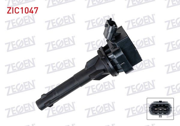 ZEGEN ZIC1047 | Ateşleme Bobini Toyota Corolla (_E11_) 1.4İ (4Zzfe) 1997-2002
