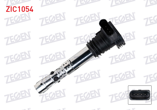 ZEGEN ZIC1054 | Ateşleme Bobini Volkswagen Passat (3B3) 1.8 T (Awl,Awt) 2000-2005 / A4 (8D2,B5) 1.8 T (Aeb,Anb,Apu,Ark,Awt) 1994-2001 / A6 (4B, C5) 1.8 T (Aeb,Anb,Apu,Ark,Awl,Awt) 1997-2004