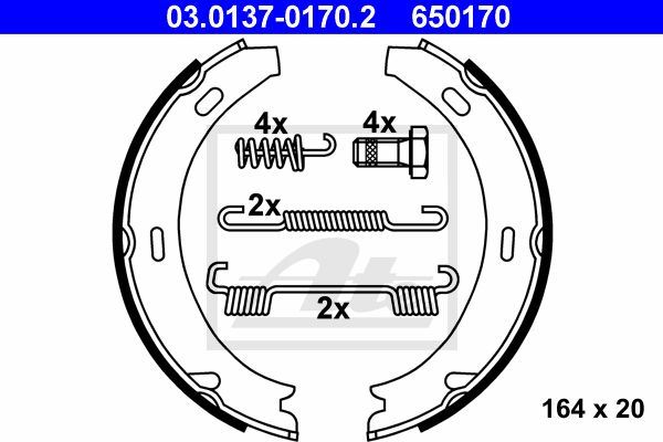 ATE 03.0137-0170.2 | El Fren Balatası A Serisi W168 A160 A170 A190 A210 A Serisi W169 A160 A170 180 A200 B Serisi W245 B150 B160 B170 B180 B200 C208 CLK Serisi Clk200 Clk320 Clk430 C209 C208 E Serisi W124 200 230 250 260 300 320 400 W201 190 W202 C Serisi C180 C200 C220 C230 C250 C280 Crossfıre 165×20
