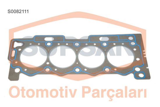 SUPSAN S0082111 | Conta Silindir Kapak (Peugeot: 1007 206 207 307 1.4 16V 88Hp Citroen: C3 Et3 Jt4 1.4 Benzinli 16V)