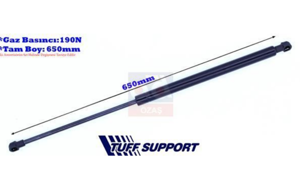 TUFFSUPPORT 610647 | Motor Kaput Amortisörü Peugeot 306 Hb-Sw-Sedan 1993-2
