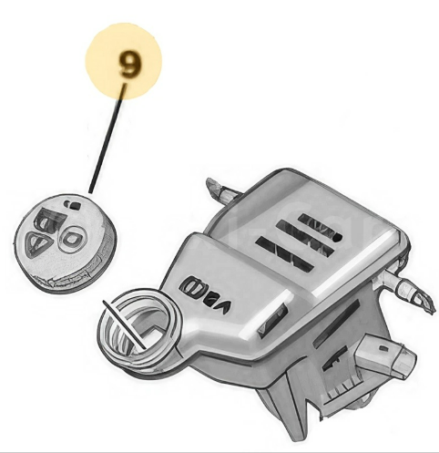 MOPAR (PSA) 9844684080 | Fren Hidrolik Depo Kapağı 3008 (P64) 3008 (P84e) 308 (P5) 408 (P54) 5008 (P87e) 508 (R8) Partner Vu (K9) Rifter