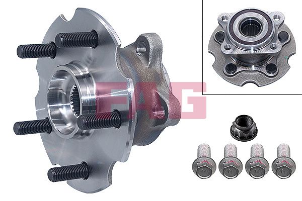 FAG 713618980 | Teker Rulmanı Toyota Rav4 III-IV / Lexus Nx200 / 300 05 -